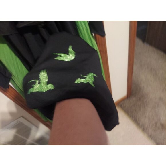 The Wizard Of Oz Wicked Witch Of The West Child Costume M 8-10 Rubies - Picture 8 of 14